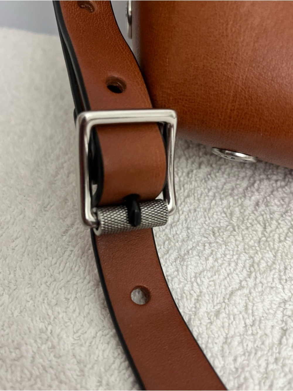 Rag & Bone Atlas Bucket Tan Leather Bag - Picture 16 of 16